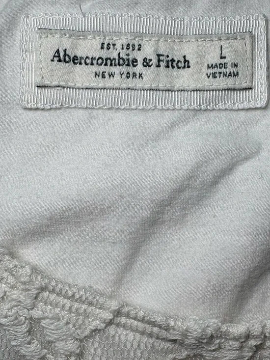 Abercrombie & Fitch Cream Lace Long-Sleeve Scoop Dress - Picture 4 of 6